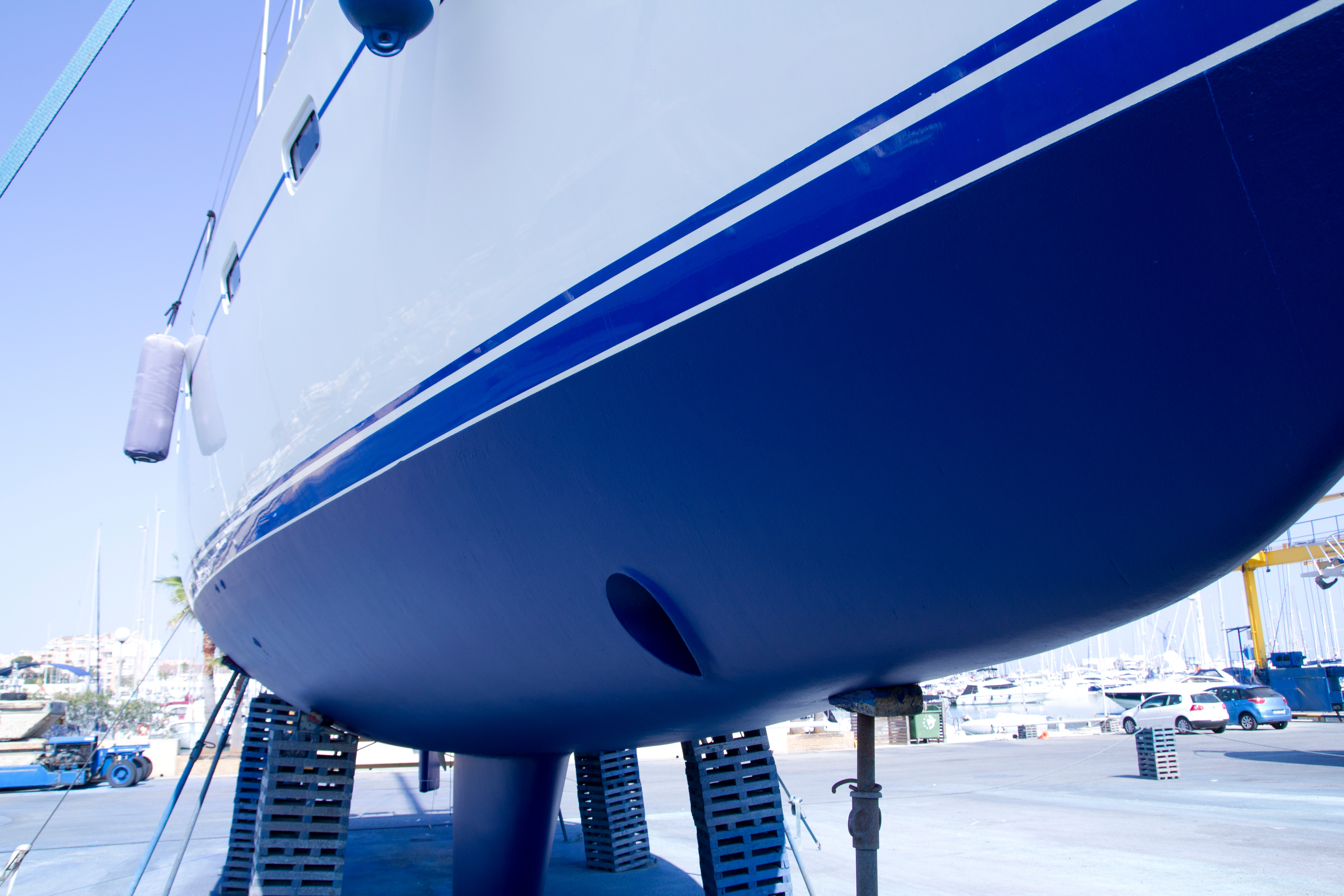 Antifouling bateau
