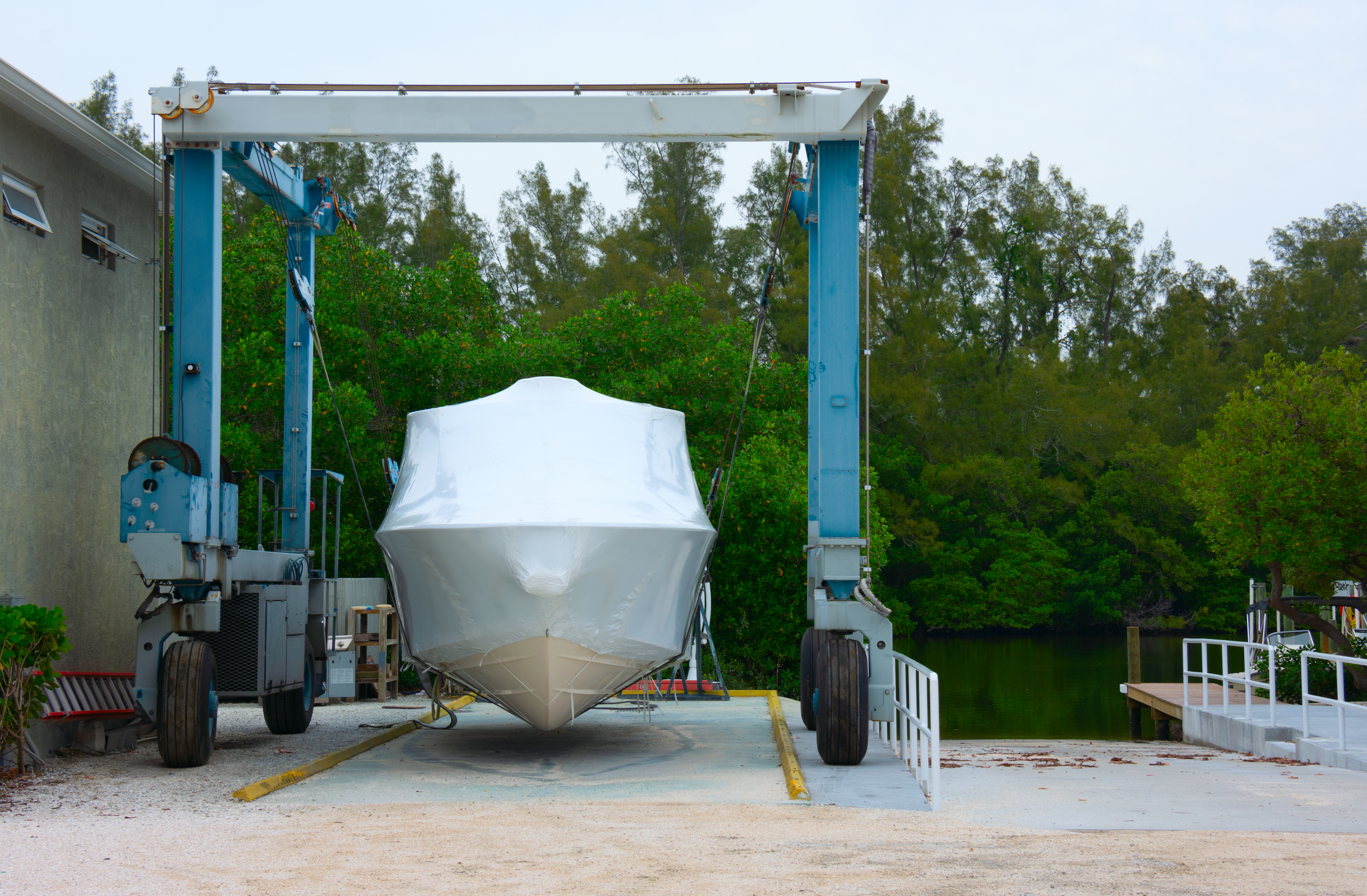 Hivernage bateau
